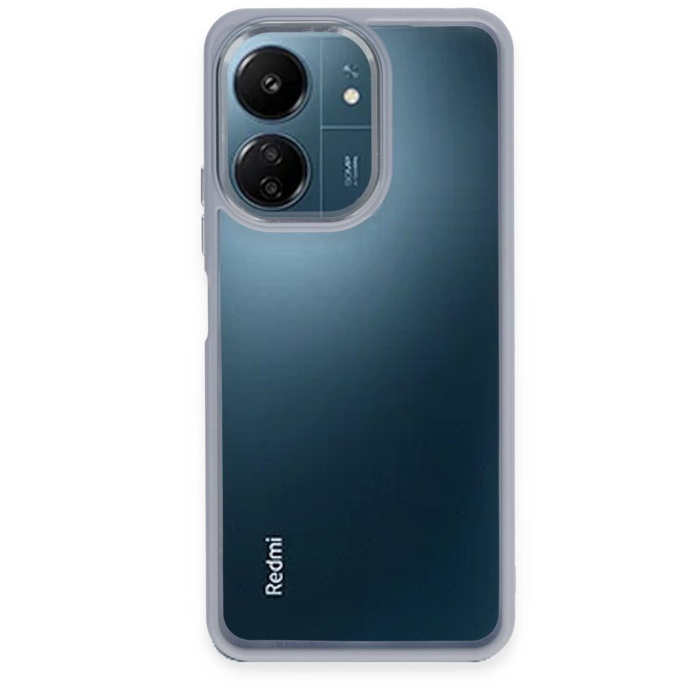  Xiaomi Poco C65 Kılıf Power Silikon - Sierra Blue