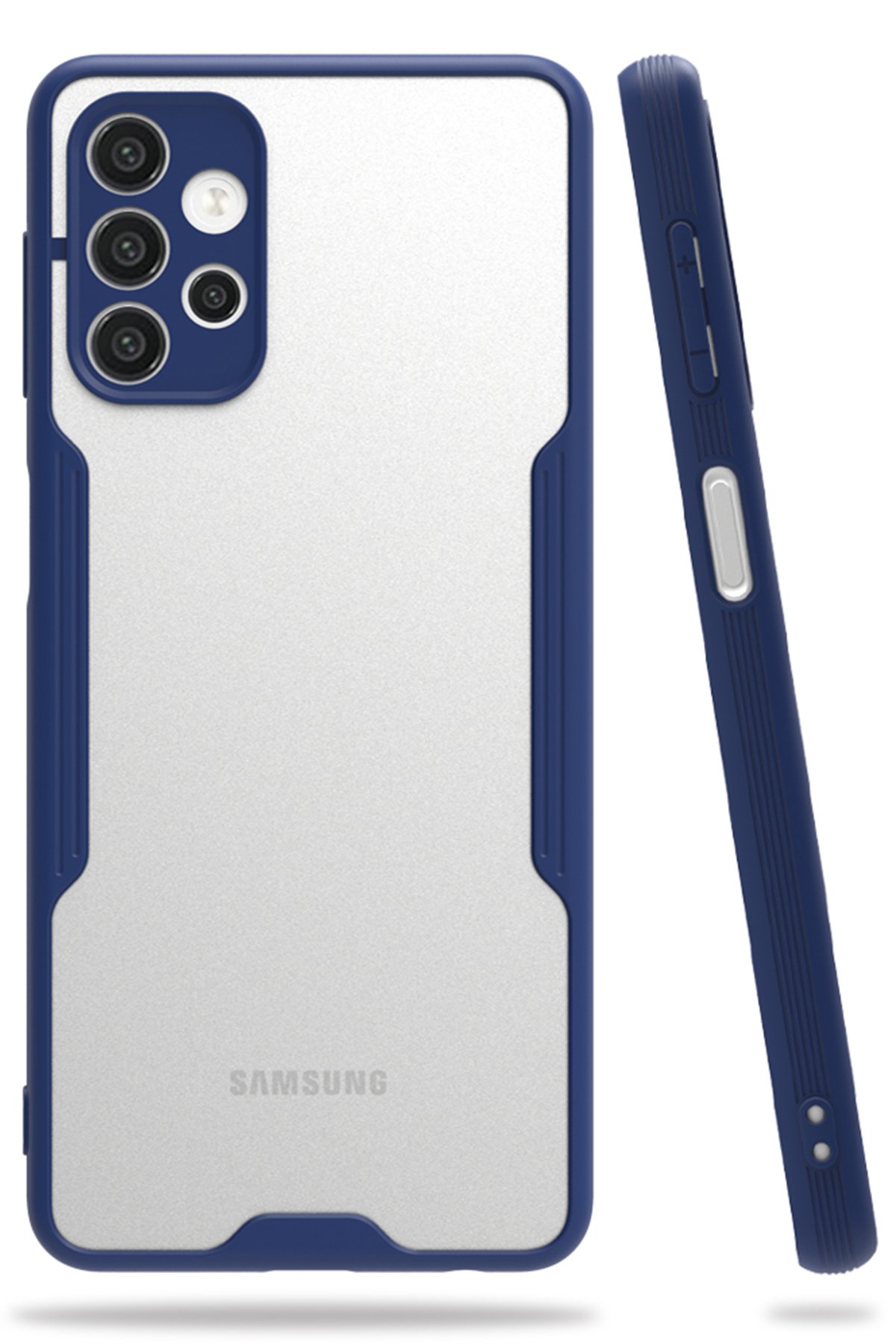  Samsung Galaxy A52S Kılıf Platin Silikon - Lacivert