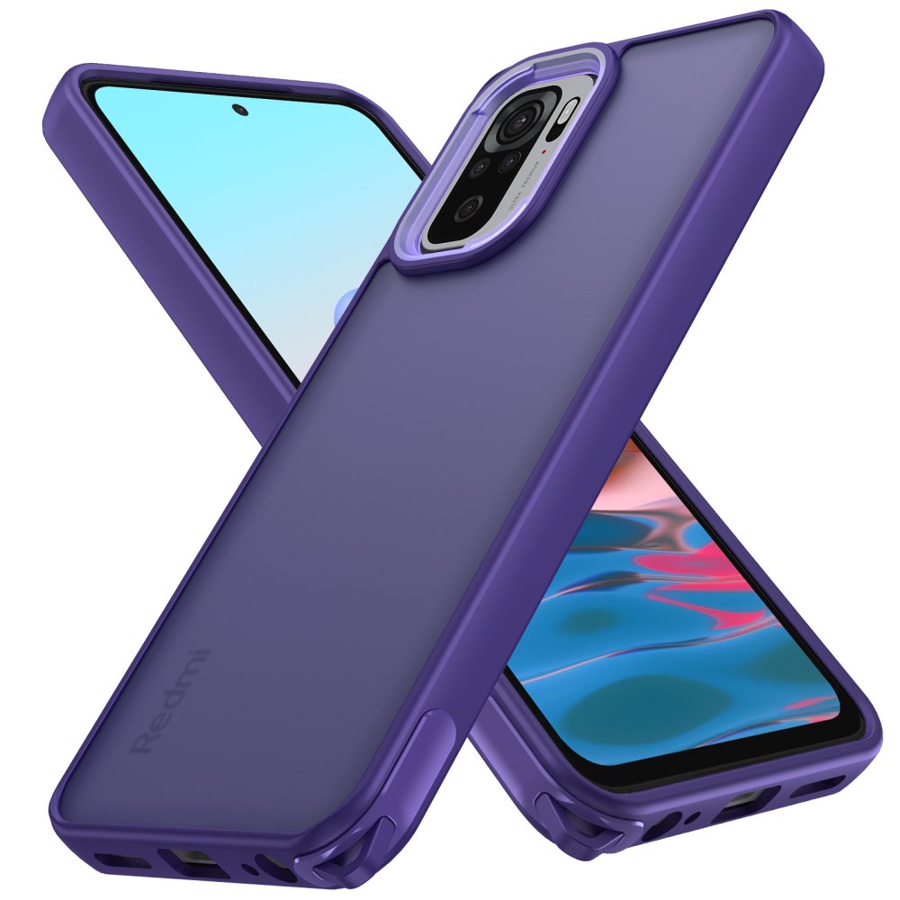 Redmi Note 10 Pro Kılıf Elegant Kapak - Derin Mor