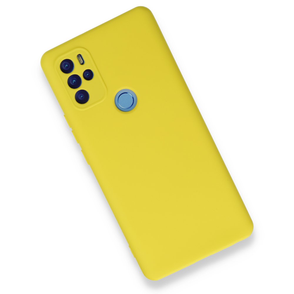 Omix X300 Kılıf Nano içi Kadife Silikon - Sarı Omix X300 Kılıf Nano içi Kadife Silikon - Sarı