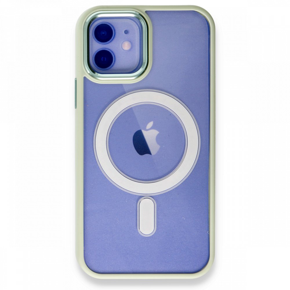  iPhone 11 Kılıf Room Magneticsafe Silikon - Su Yeşili