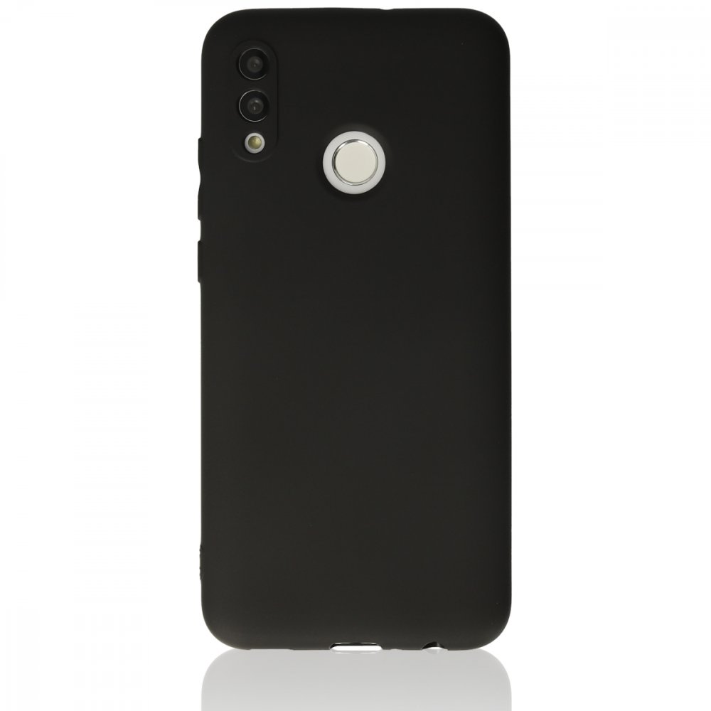 Huawei P Smart 2019 Kılıf First Silikon - Siyah  Huawei P Smart 2019 Kılıf First Silikon - Siyah