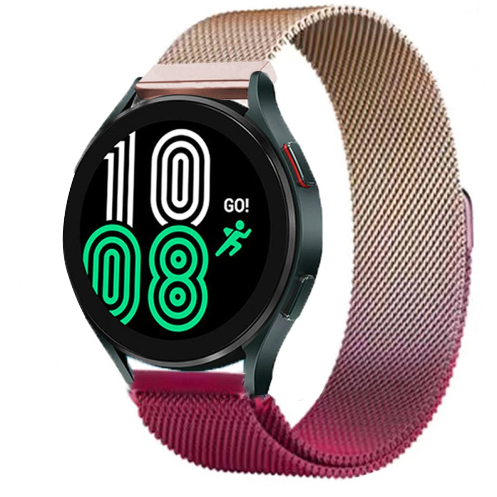  GT4 46mm 22mm Metal Mıknatıslı Kordon - Mor-Rose