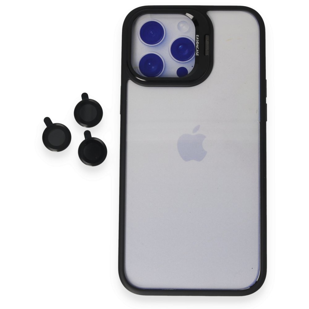 Joko iPhone 14 Pro Kılıf Roblox Lens Standlı Kapak - Siyah