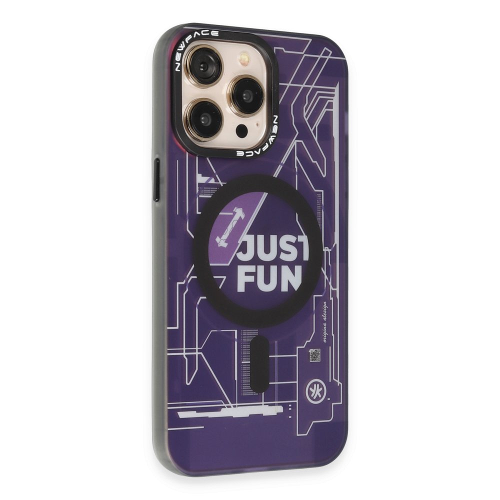  iPhone 15 Pro Kılıf Venüs Magneticsafe Desenli Kapak - Venüs - 1