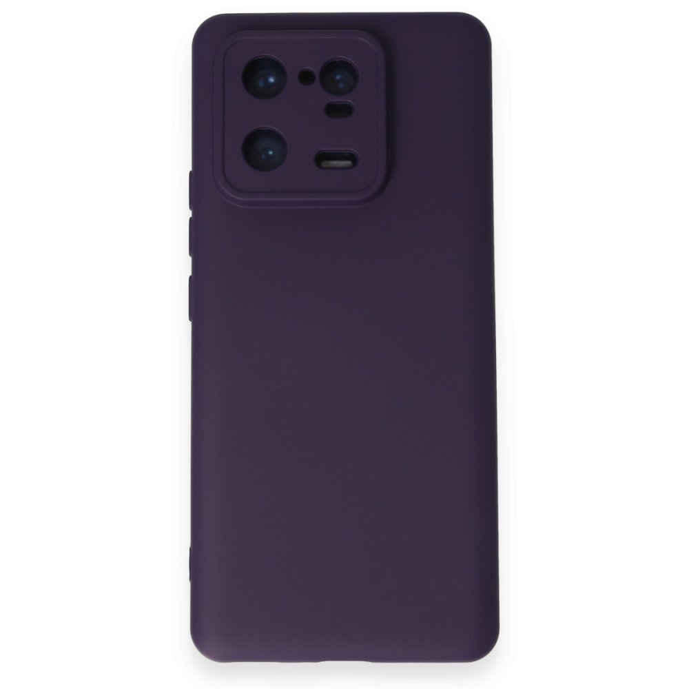  Xiaomi Mi 13 Pro Kılıf Nano içi Kadife Silikon - Mor