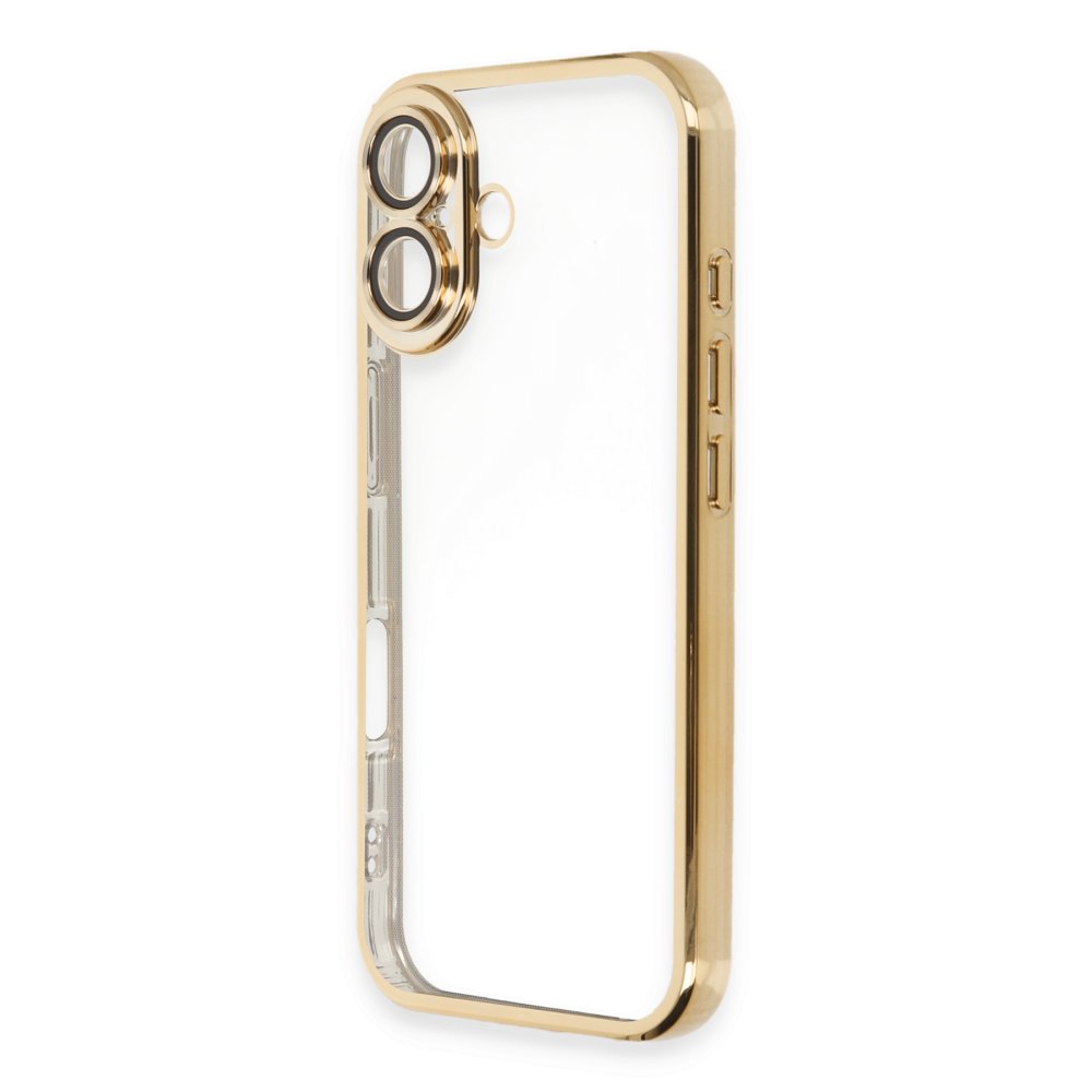 iPhone 16 Plus Kılıf Razer Lensli Silikon - Gold iPhone 16 Plus Kılıf Razer Lensli Silikon - Gold
