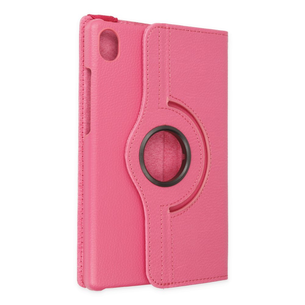  Lenovo Tab M8 Kılıf 360 Tablet Deri Kılıf - Pembe