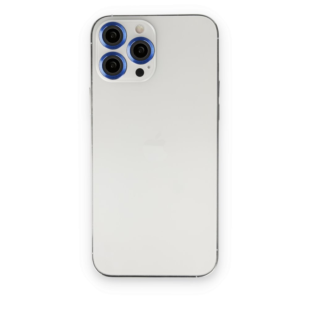  iPhone 14 Pro Max Metal Kamera Lens - Lacivert