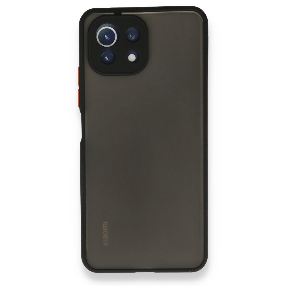 Xiaomi Mİ 11 Lite Kılıf Montreal Silikon Kapak - Siyah  Xiaomi Mİ 11 Lite Kılıf Montreal Silikon Kapak - Siyah