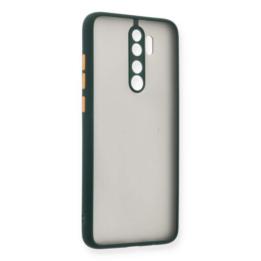 Redmi Note 8 Pro Kılıf Montreal Silikon Kapak - Yeşil