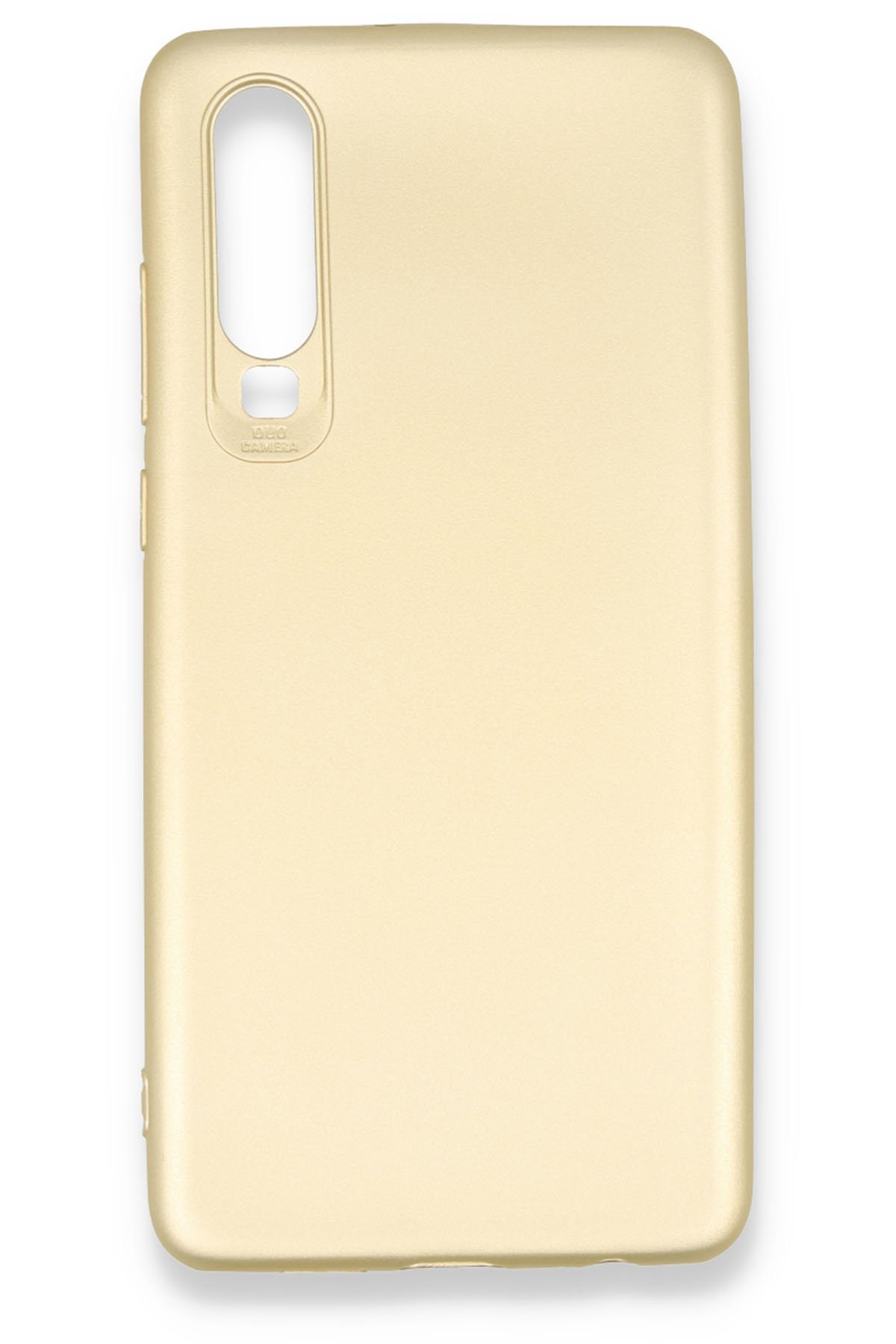 Huawei P30 Kılıf First Silikon - Gold Huawei P30 Kılıf First Silikon - Gold