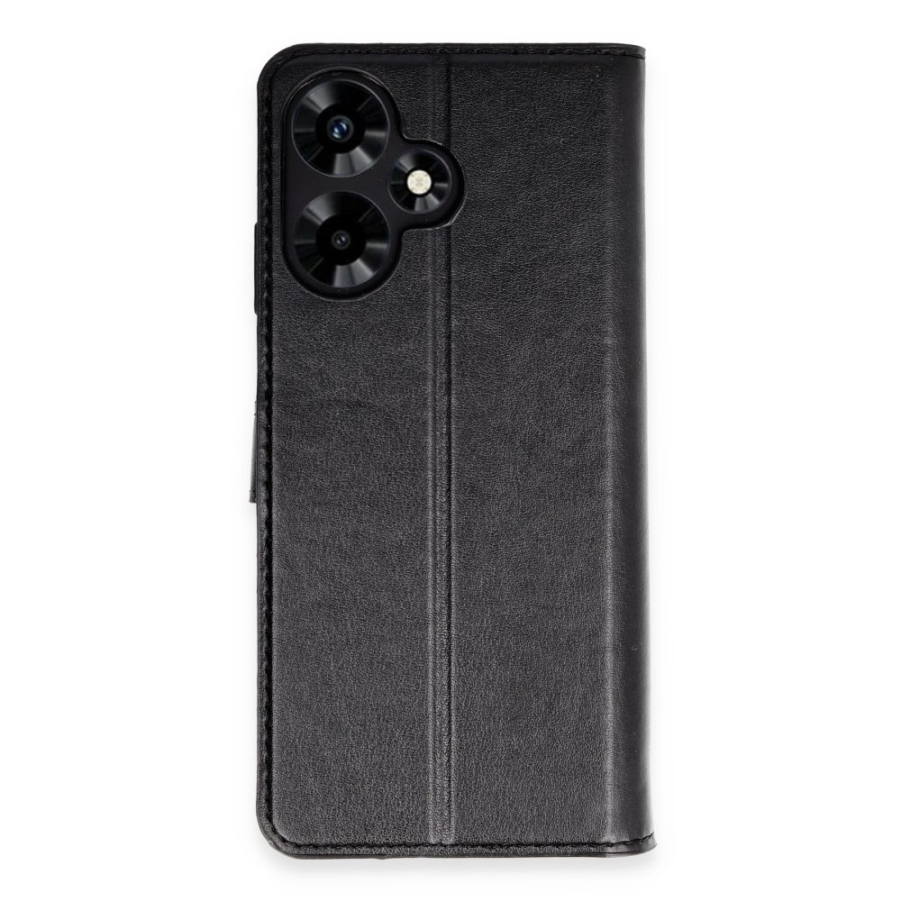 İnfinix Hot 30 4G Kılıf Trend S Plus Kapaklı Kılıf - Siyah İnfinix Hot 30 4G Kılıf Trend S Plus Kapaklı Kılıf - Siyah
