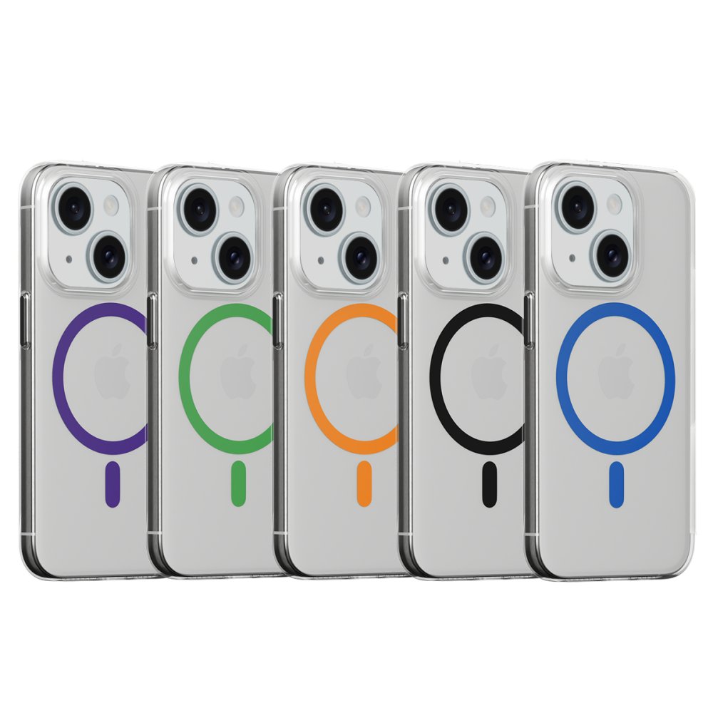 Joko iPhone 15 Kılıf Bubble Magsafe Kapak - Siyah Joko iPhone 15 Kılıf Bubble Magsafe Kapak - Siyah