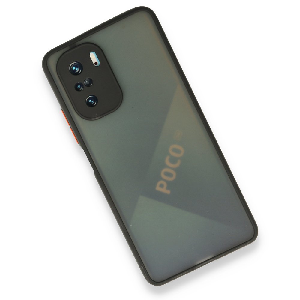  Xiaomi Mi 11i Kılıf Montreal Silikon Kapak - Siyah