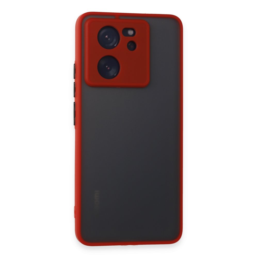 Xiaomi Mi 13T Pro Kılıf Montreal Silikon Kapak - Kırmızı Xiaomi Mi 13T Pro Kılıf Montreal Silikon Kapak - Kırmızı