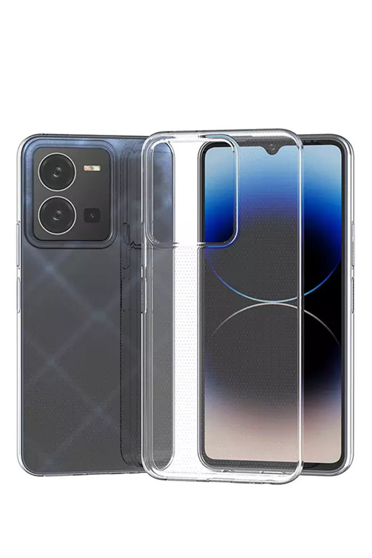 Vivo Y22S Kılıf Lüx Şeffaf Silikon Vivo Y22S Kılıf Lüx Şeffaf Silikon