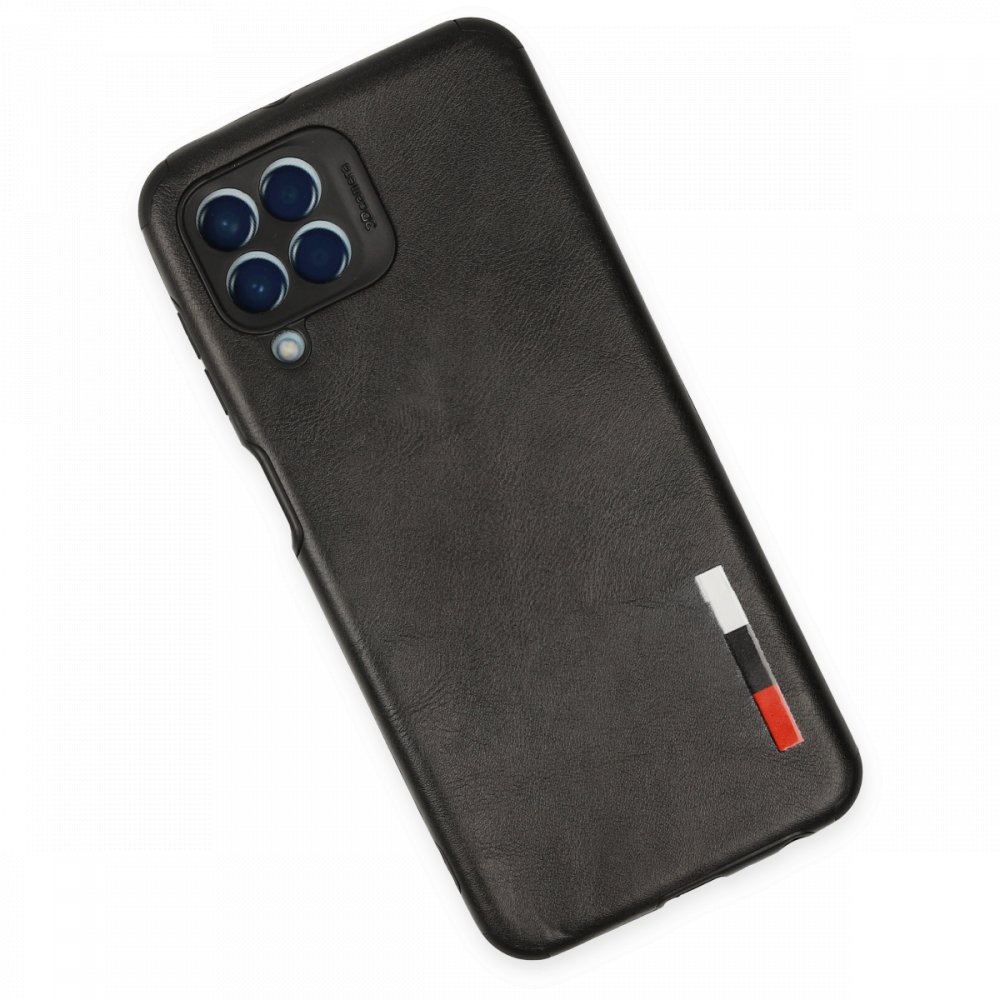  Samsung Galaxy M33 Kılıf Loop Deri Silikon - Siyah