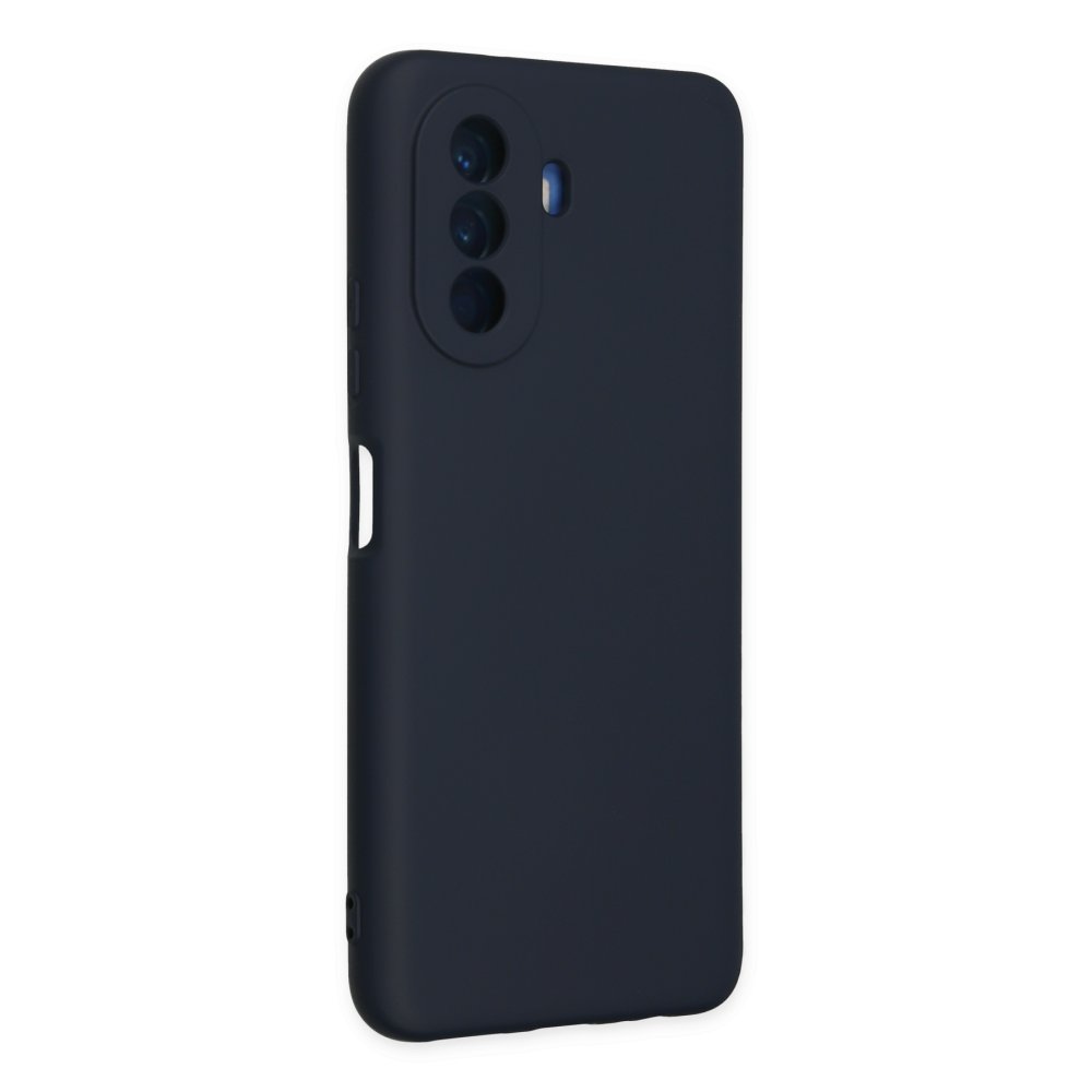 Huawei Nova Y70 Kılıf Nano içi Kadife Silikon - Lacivert Huawei Nova Y70 Kılıf Nano içi Kadife Silikon - Lacivert