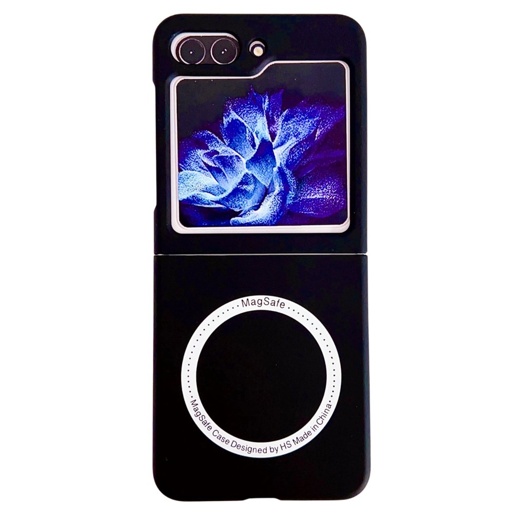  Samsung Galaxy Z Flip 5 Kılıf Mata Fold Kapak - Siyah