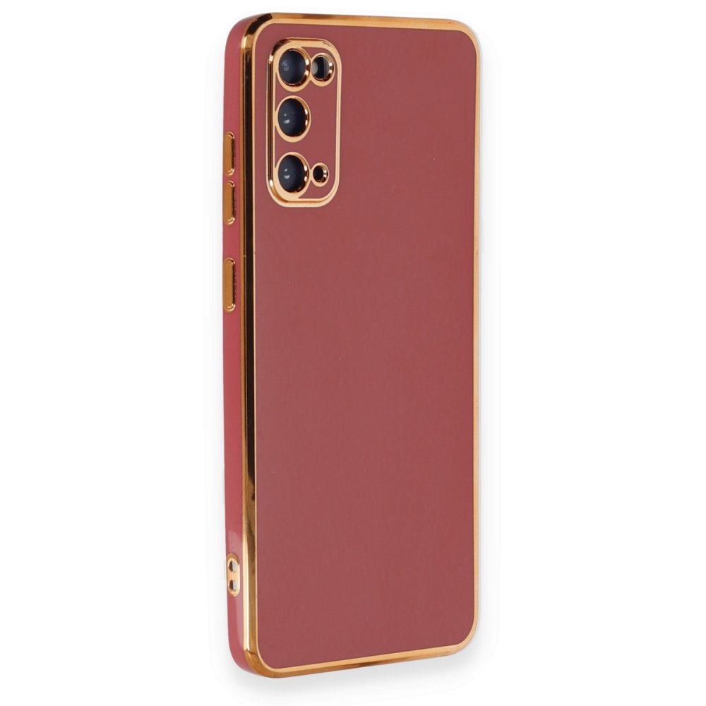  Samsung Galaxy S20 Kılıf Volet Silikon - Kırmızı