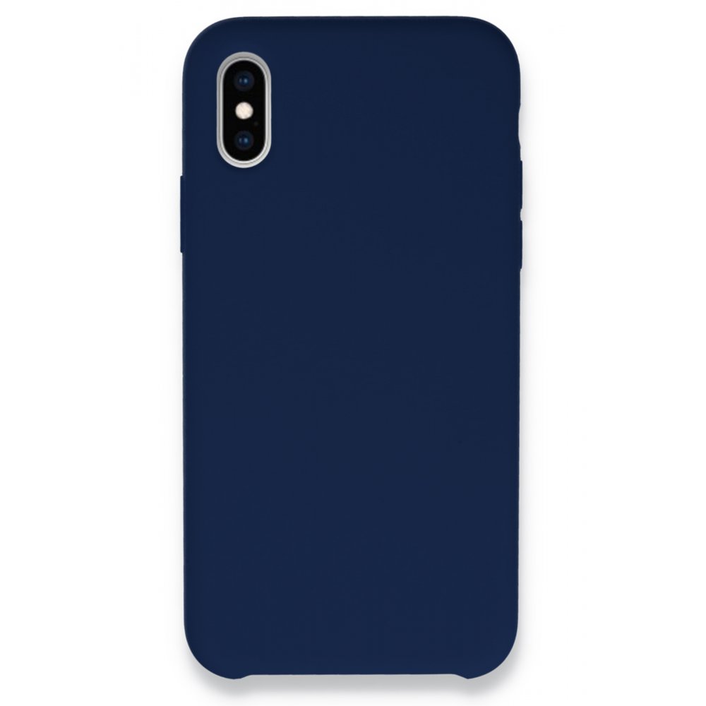  iPhone XS Kılıf Lansman Legant Silikon - Lacivert