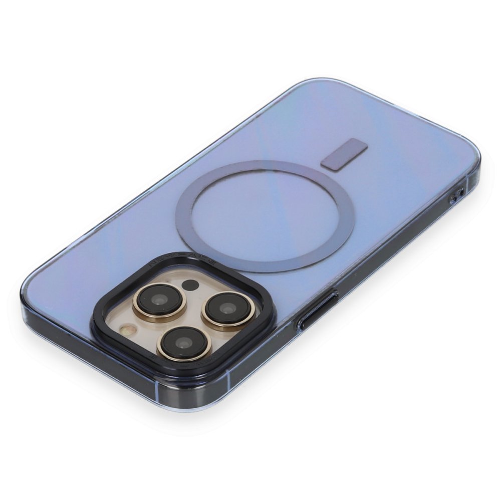 iPhone 14 Pro Max Kılıf Anka PC Magneticsafe Sert Metal Kapak - Sierra Blue iPhone 14 Pro Max Kılıf Anka PC Magneticsafe Sert Metal Kapak - Sierra Blue