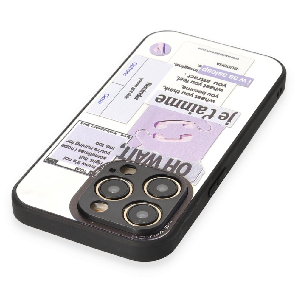  iPhone 12 Pro Kılıf Mirror Desenli Kapak - Mirror - 4