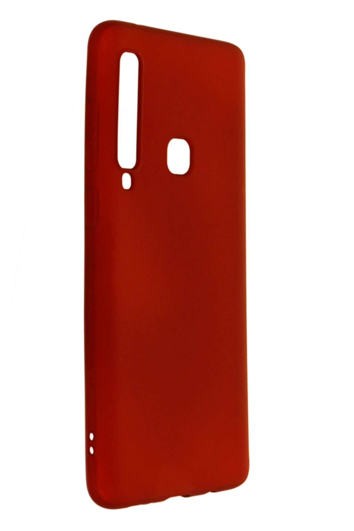  Samsung Galaxy A9 2018 Kılıf First Silikon - Bordo