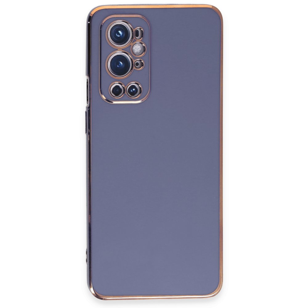 One Plus 9 Pro Kılıf Volet Silikon - Mavi One Plus 9 Pro Kılıf Volet Silikon - Mavi