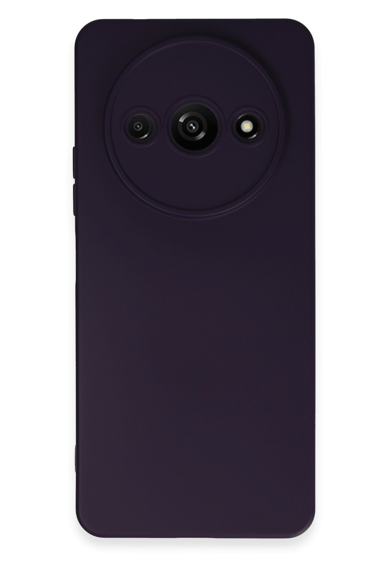 Redmi A3 4G Kılıf Nano içi Kadife Silikon - Mor