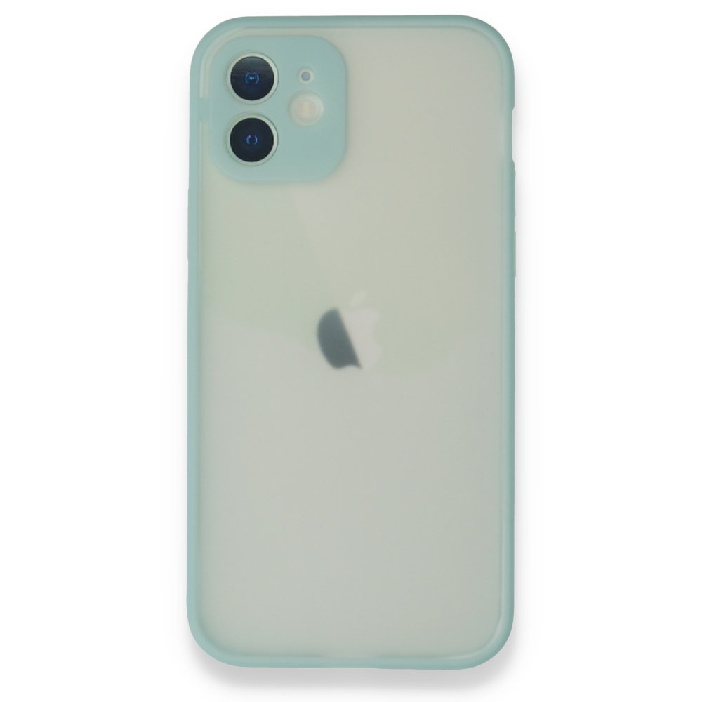  iPhone 11 Pro Max Kılıf Montreal Silikon Kapak - Turkuaz