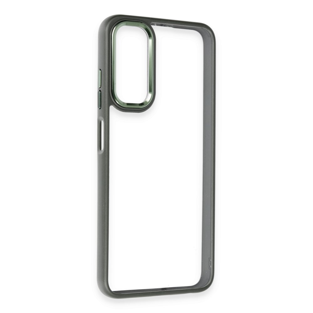  Samsung Galaxy A05S Kılıf Power Silikon - Koyu Yeşil