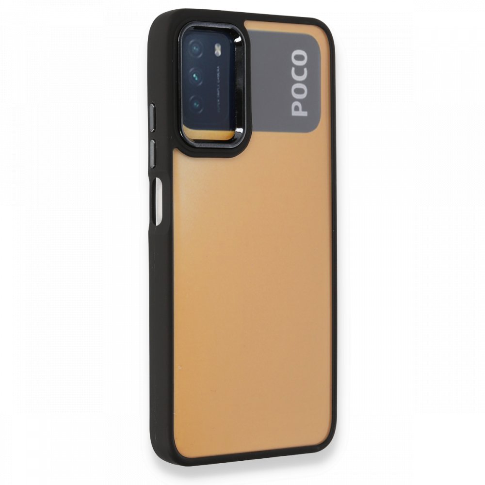  Xiaomi Pocophone M3 Kılıf Dora Kapak - Siyah