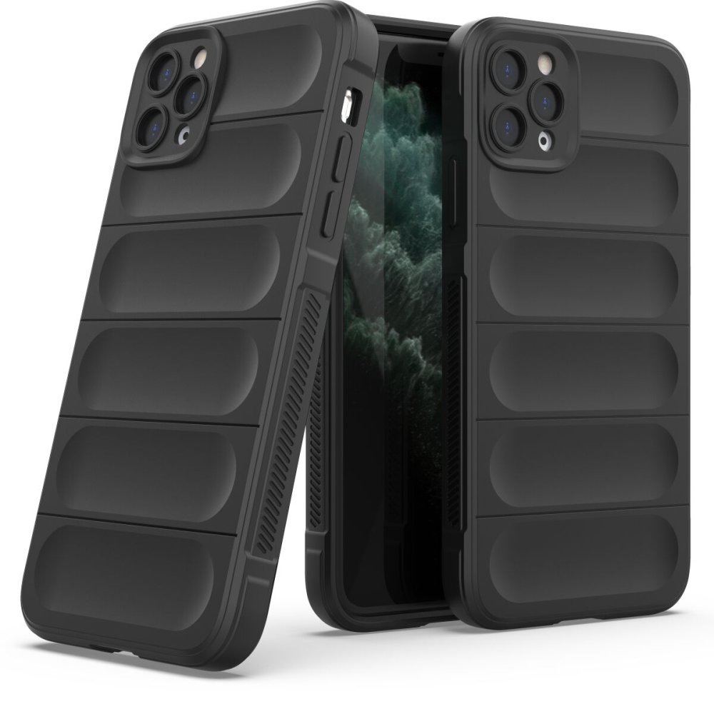 iPhone 11 Pro Max Kılıf Optimum Silikon - Siyah iPhone 11 Pro Max Kılıf Optimum Silikon - Siyah