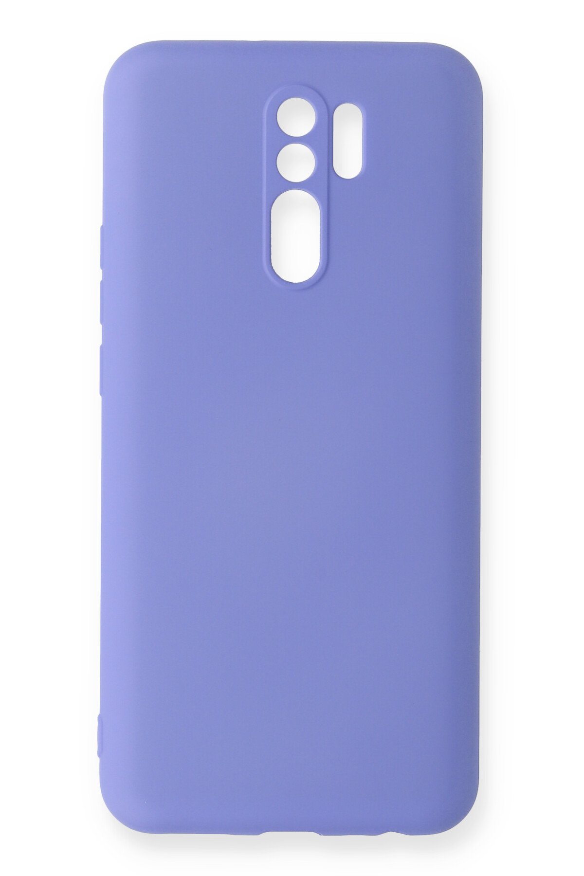 Redmi 9 Kılıf Nano içi Kadife Silikon - Lila Redmi 9 Kılıf Nano içi Kadife Silikon - Lila