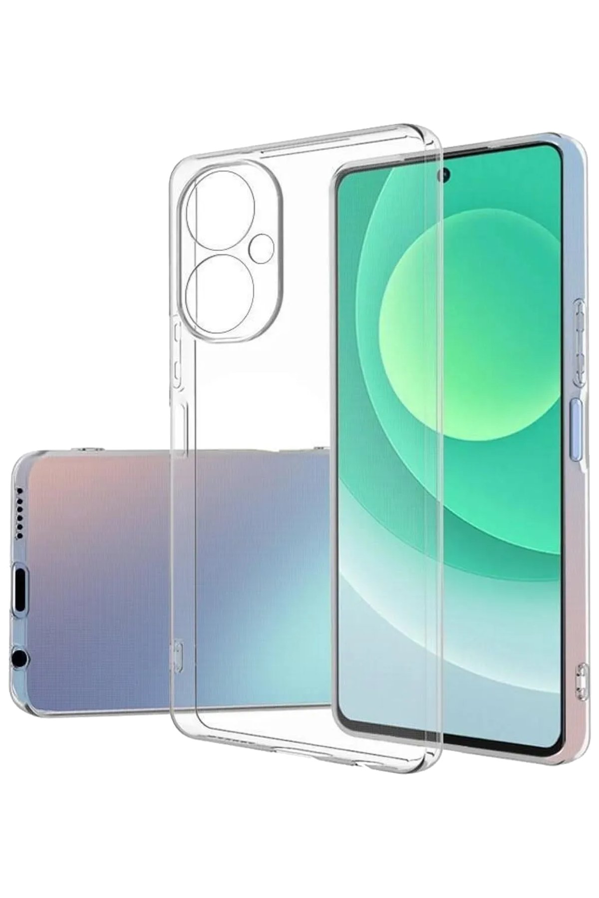  Tecno Spark 9 Pro Kılıf Lüx Şeffaf Silikon