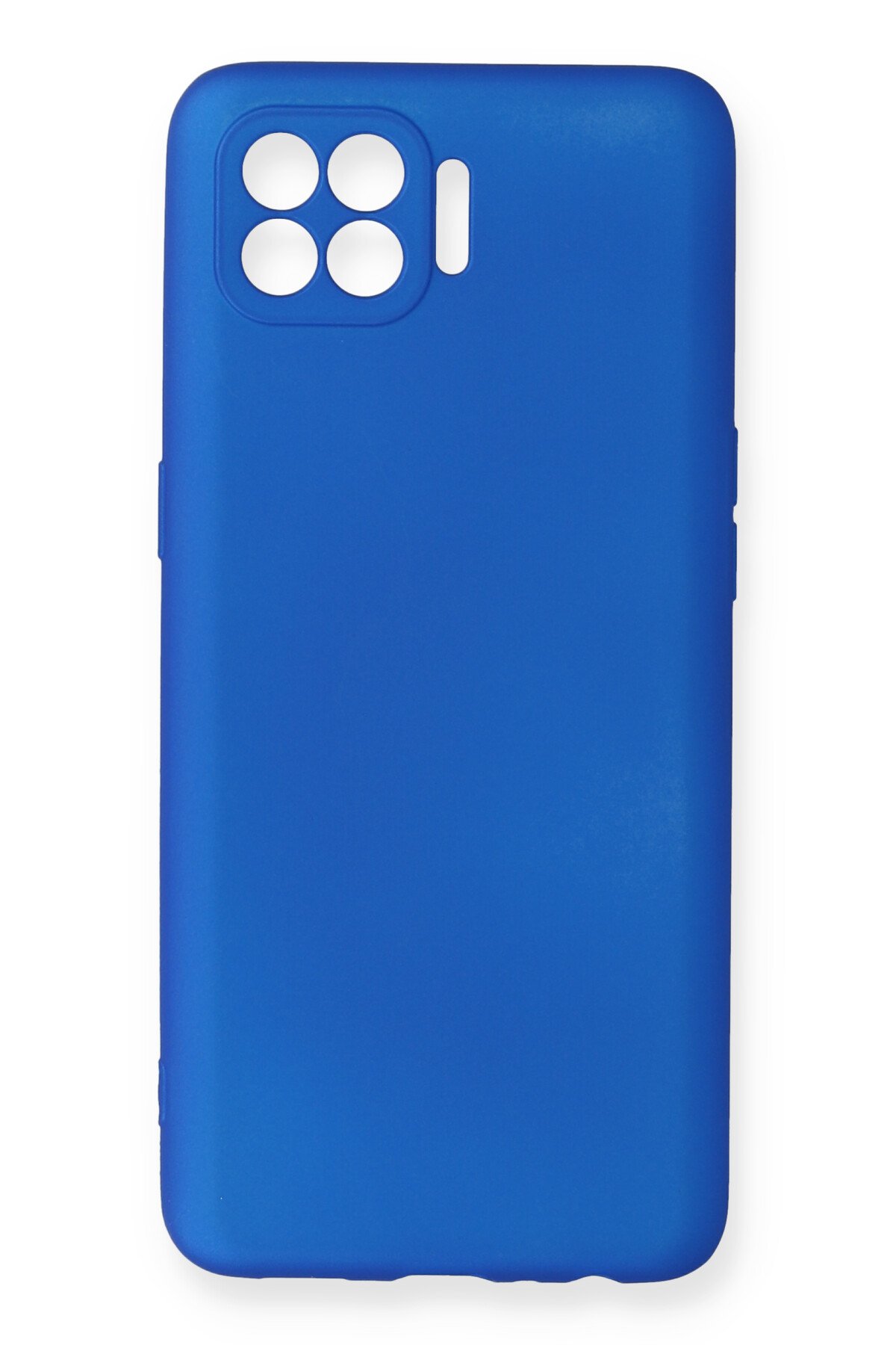  Oppo Reno 4 Lite Kılıf First Silikon - Mavi