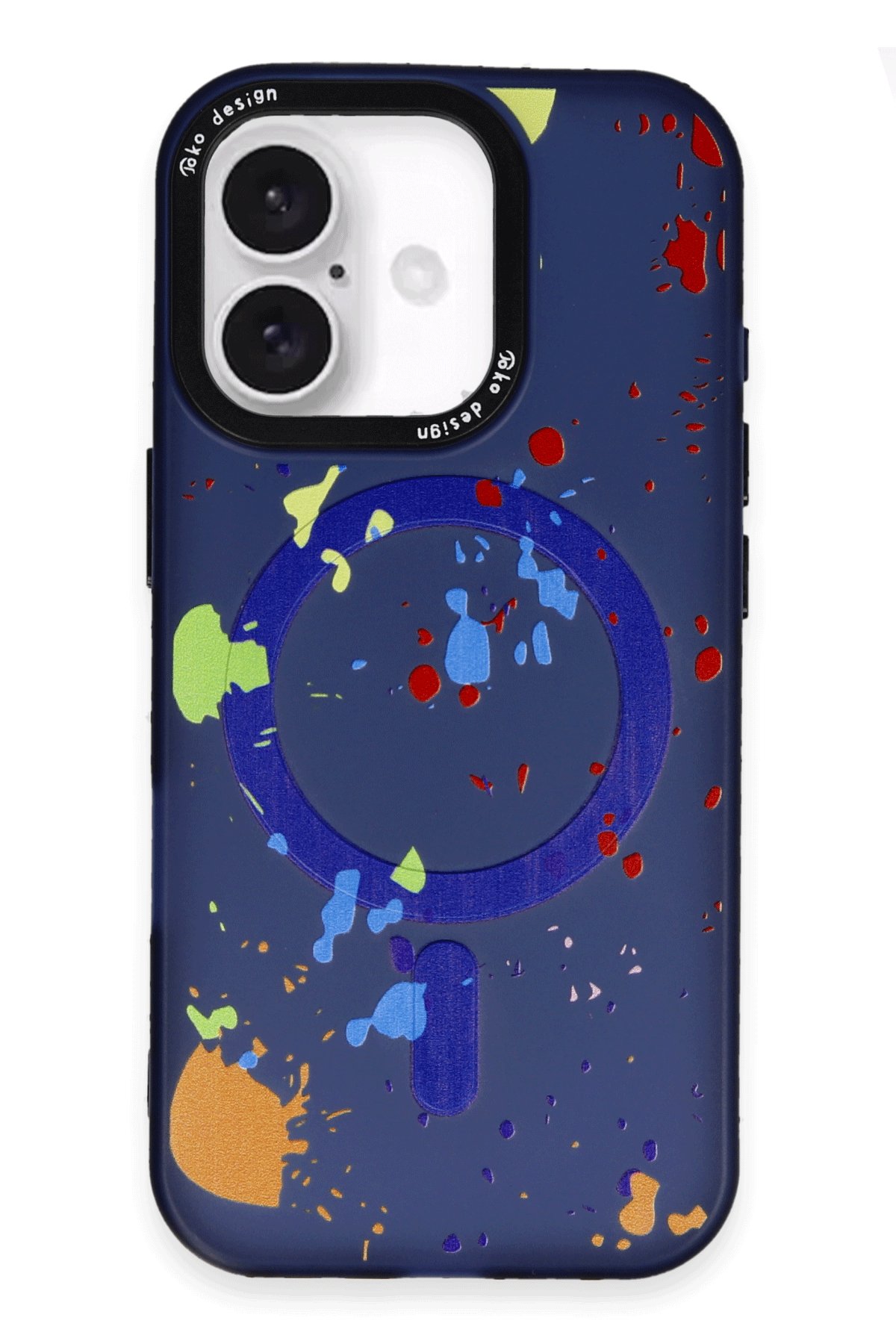 Joko iPhone 16 Colorful Magsafe Kapak - Lacivert
