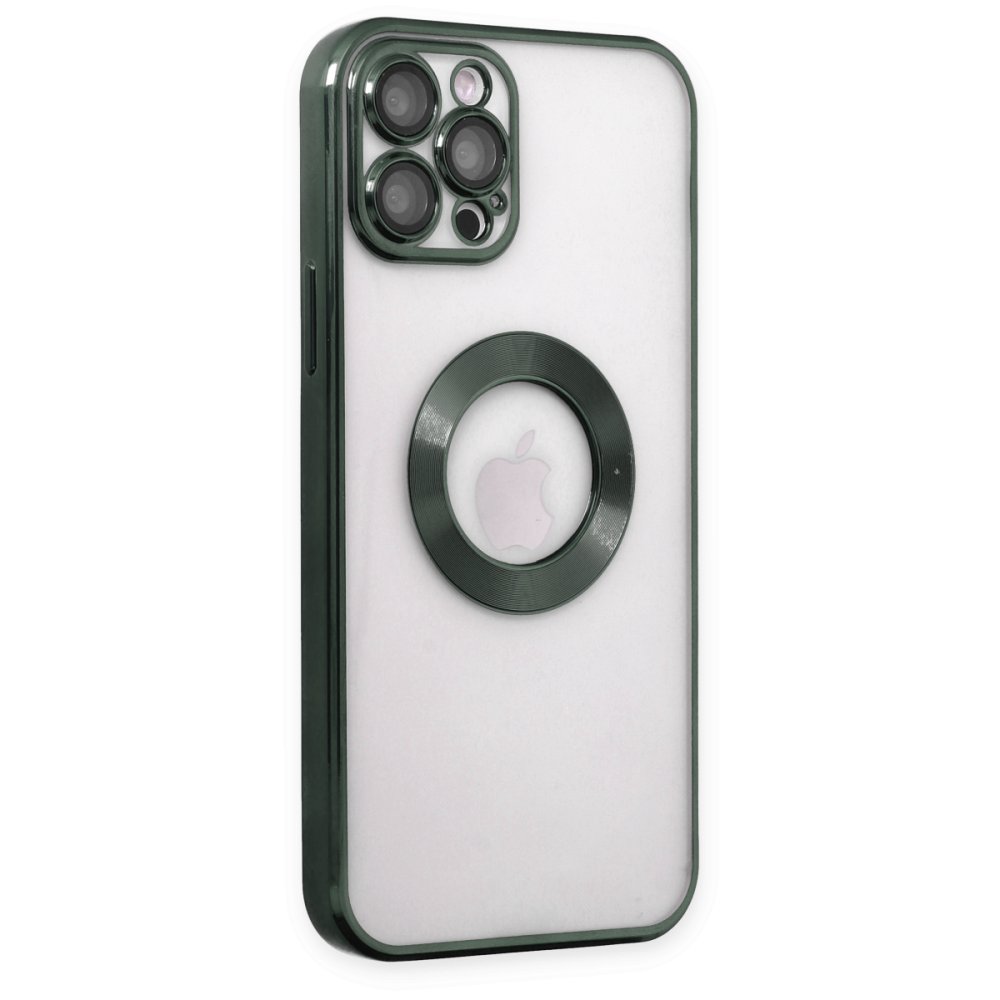  iPhone 12 Pro Max Kılıf Slot Silikon - Köknar Yeşili