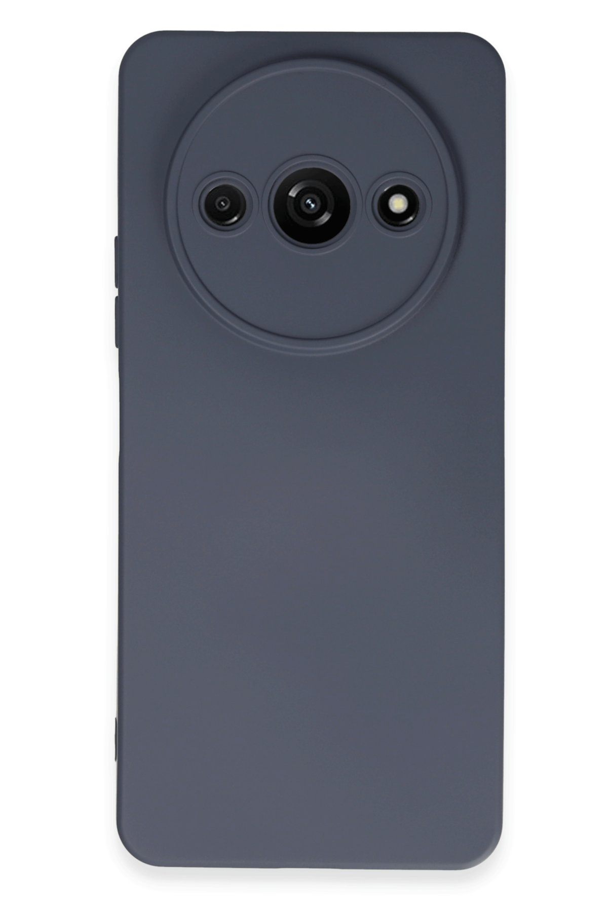 Redmi A3 4G Kılıf Nano içi Kadife Silikon - Gri