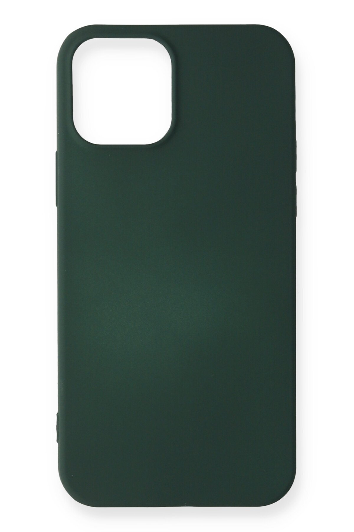  iPhone 12 Mini Kılıf First Silikon - Koyu Yeşil