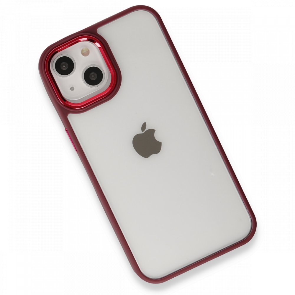 iPhone 14 Plus Kılıf Dora Kapak - Kırmızı  iPhone 14 Plus Kılıf Dora Kapak - Kırmızı