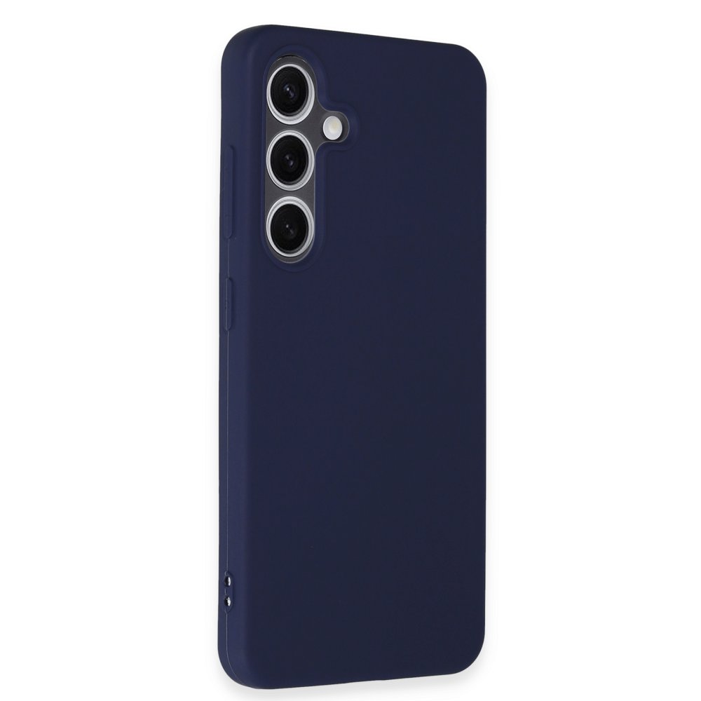  Samsung Galaxy S24 Kılıf First Silikon - Lacivert