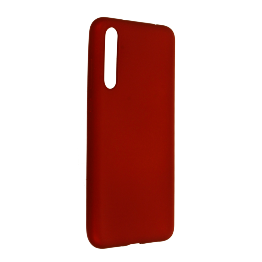 Huawei P20 Pro Kılıf First Silikon - Bordo  Huawei P20 Pro Kılıf First Silikon - Bordo