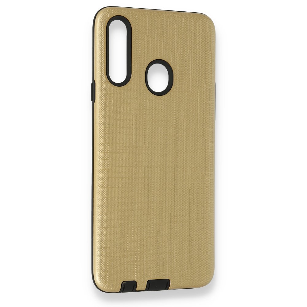  Samsung Galaxy A20S Kılıf YouYou Silikon Kapak - Gold