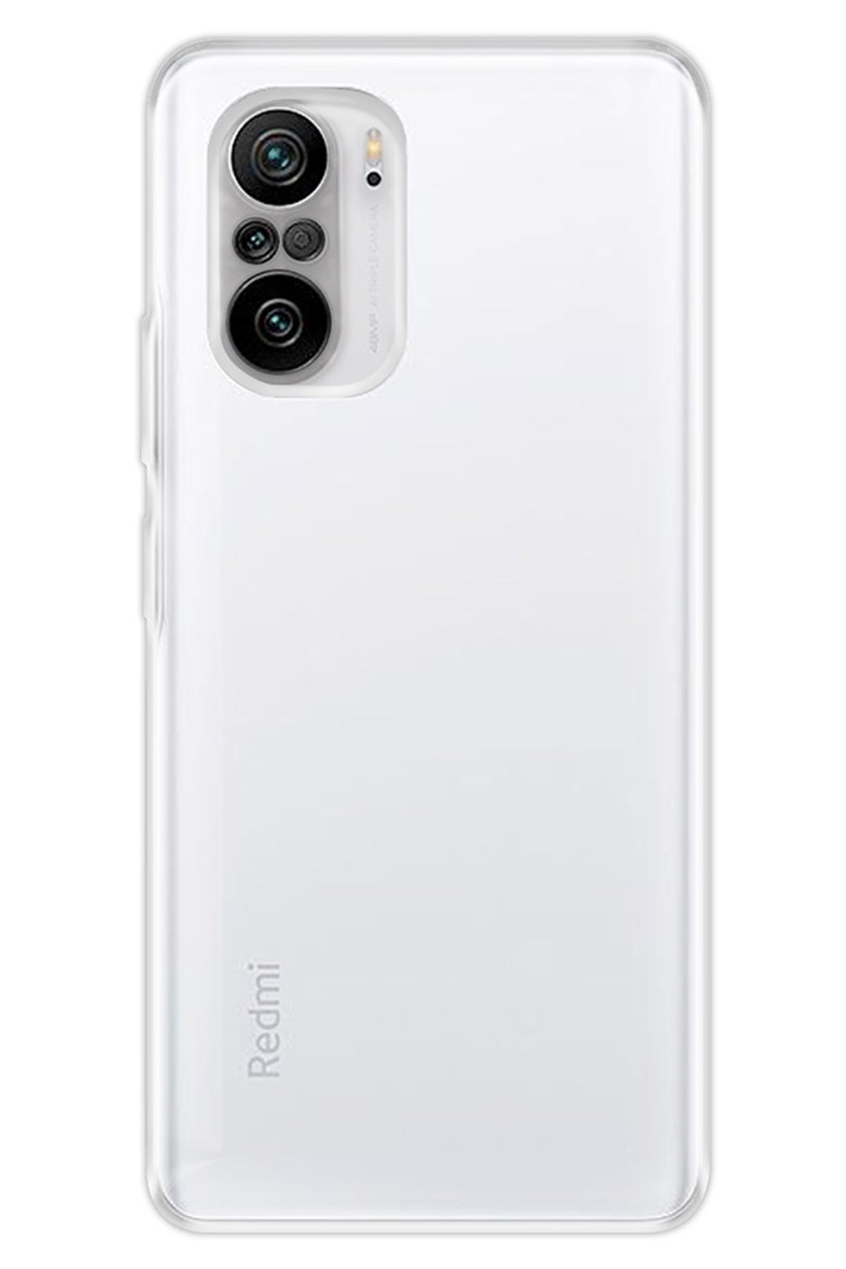 Redmi K40 Pro Kılıf Lüx Şeffaf Silikon
