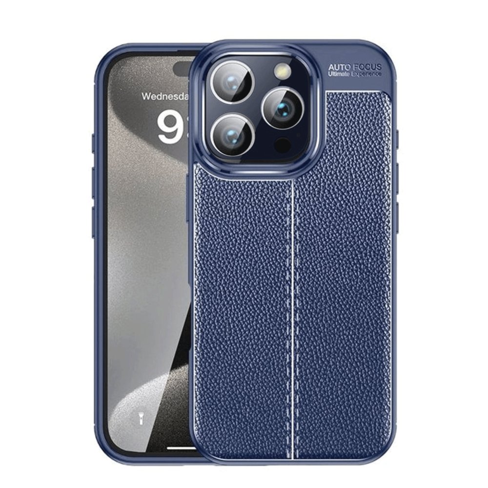  iPhone 16 Pro Max Kılıf Auto Focus Kapak - Lacivert
