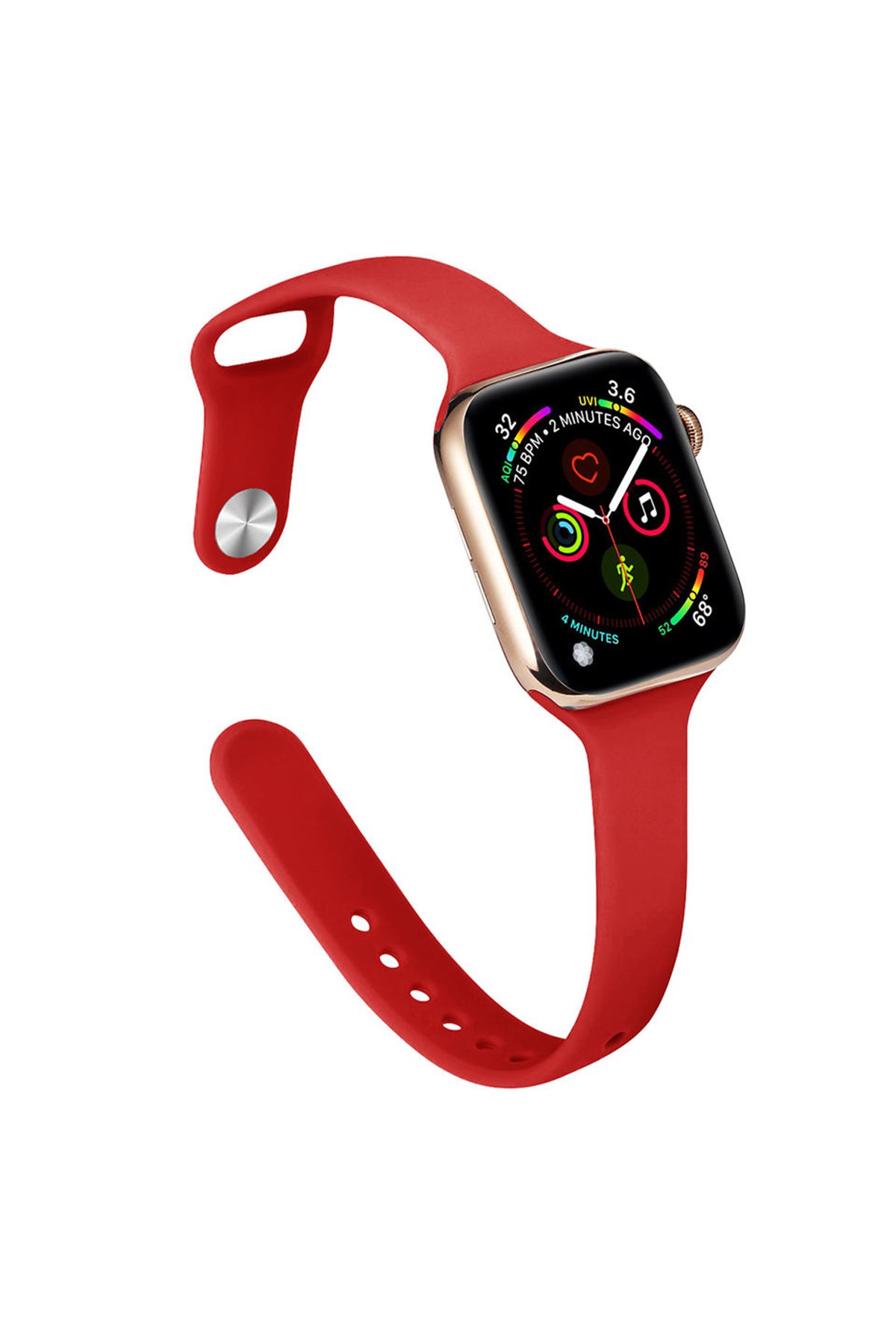  Apple Watch 40mm Klasik Kordon - Kırmızı