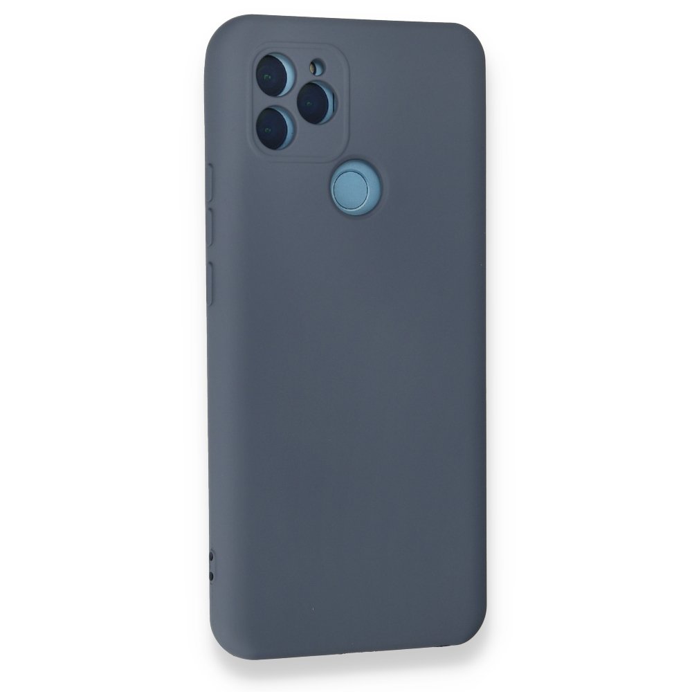  General Mobile GM 21 Kılıf Nano içi Kadife Silikon - Gri